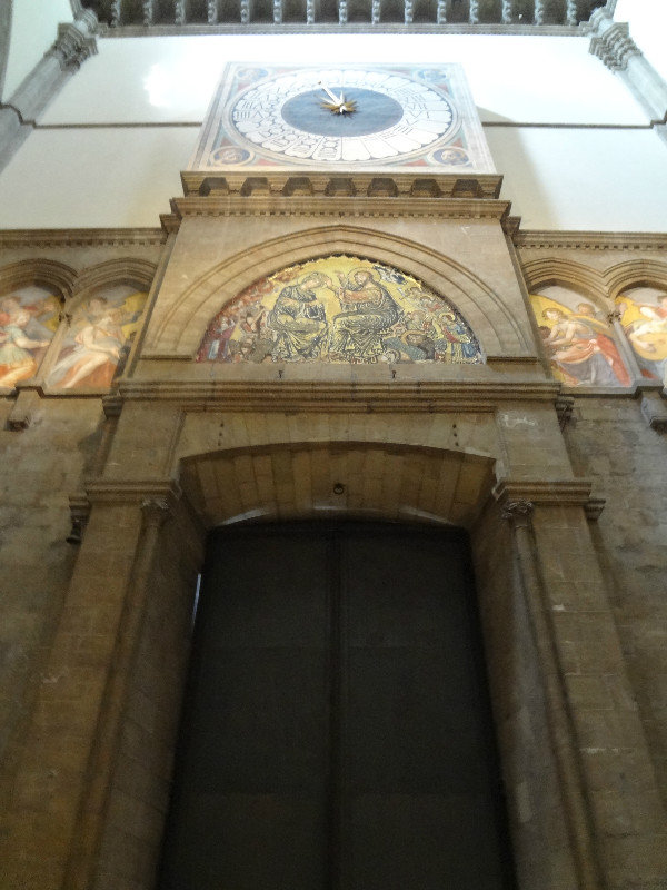 Entering the Duomo