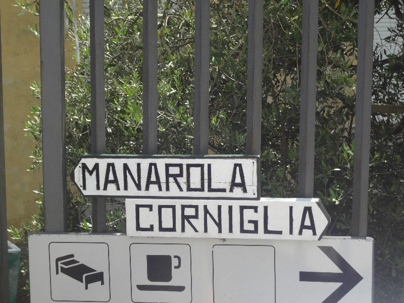 On to the third town - Corniglia