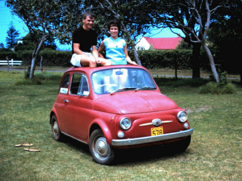 Our Fiat 500 - circa 1969