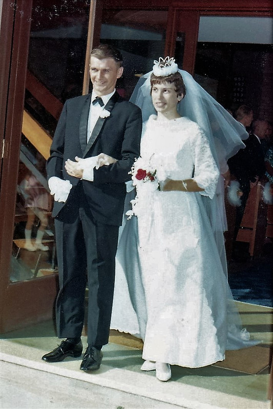Our wedding day - 1969
