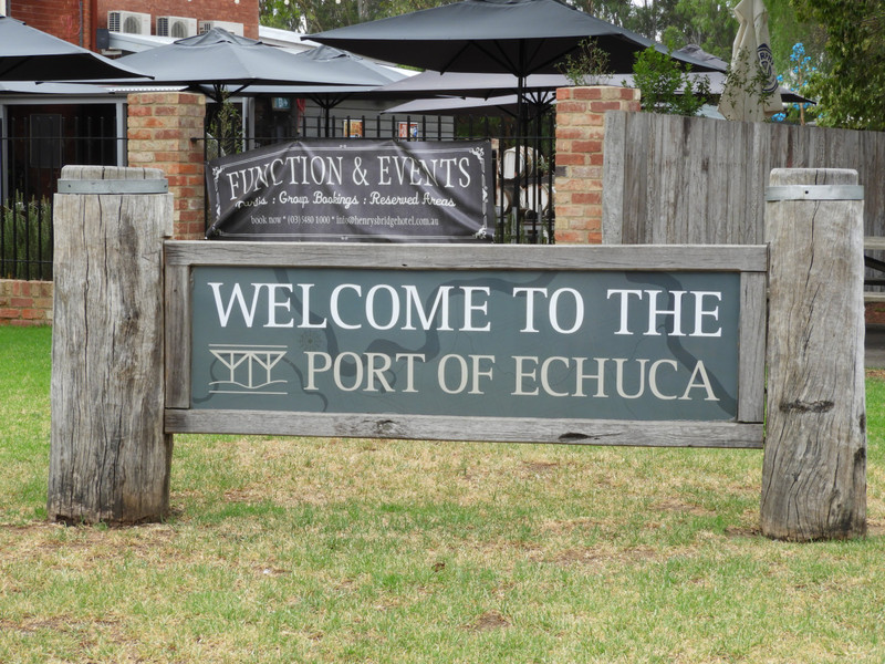 The historic Port of Echuca