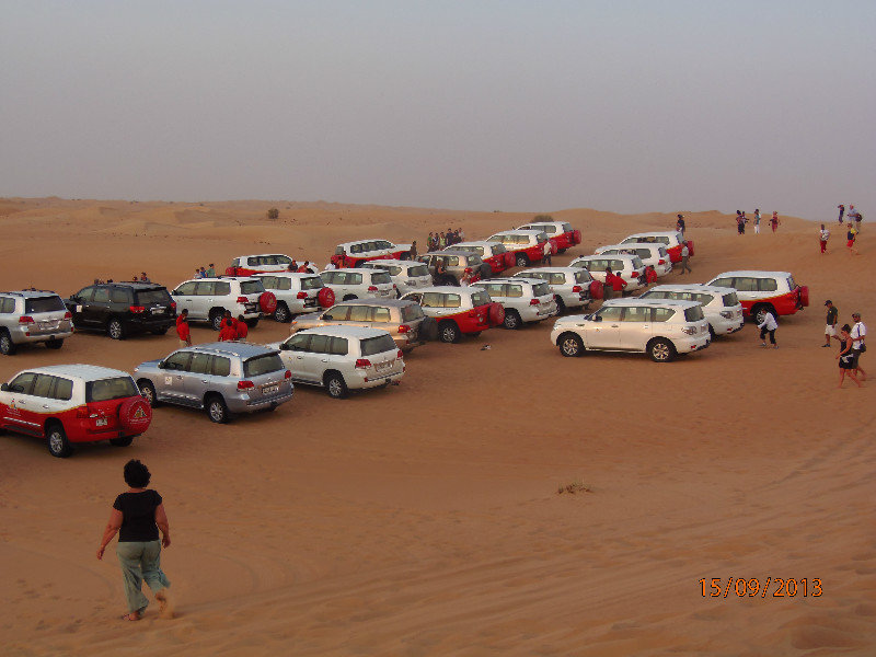 4WD's in the desert