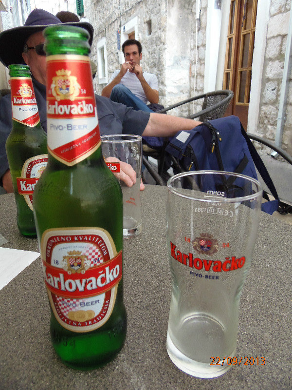 Croatian Beer - not a bad drop