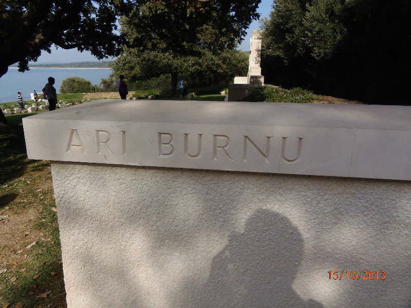 The entrance to Ari Burnu