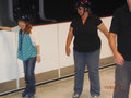 Erin & Auntie Jenni on the ice rink