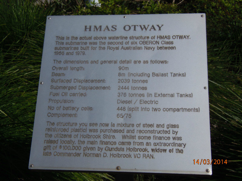 HMAS OTWAY stats