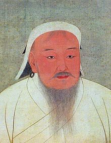 Genghis Khan - Supreme Khan of the Mongols (Courtesy of  Wikipedia)