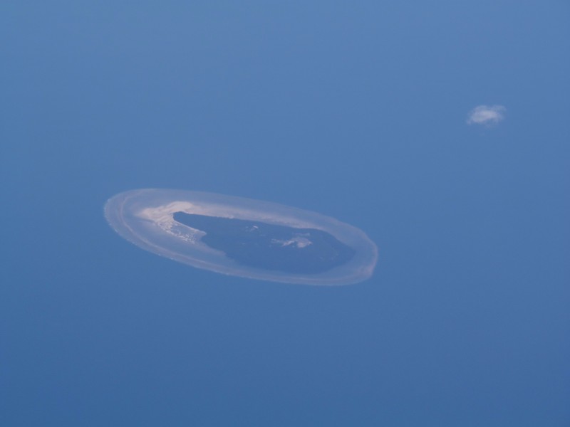 Tiny atolls in the middle of nowhere