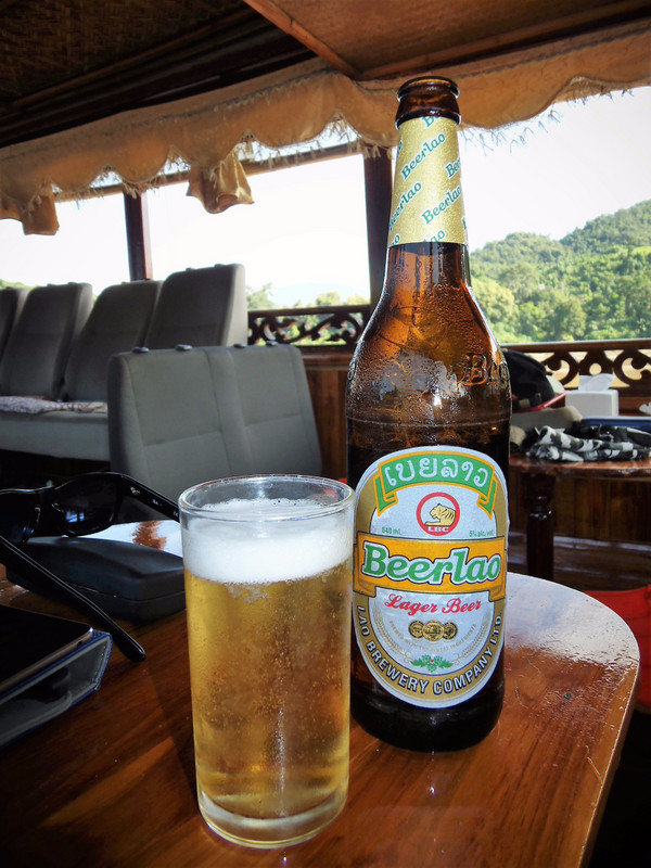 Refreshing Lao beer