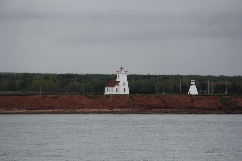 First glimpse of red beach on PEI