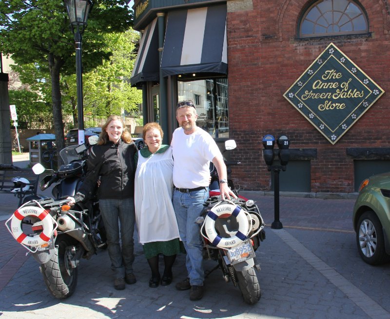 Brenda at Anne of Green Gables Store Downtown Charlottetown