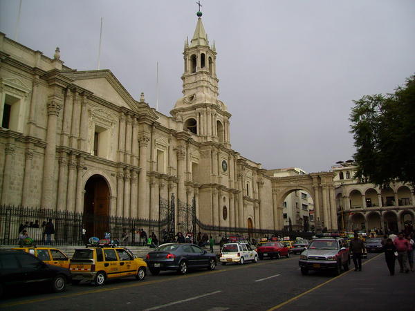 Catholic church in the main Plaza 