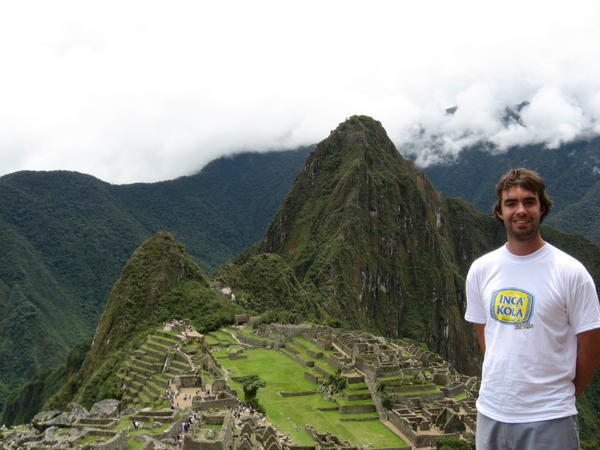 Peter at Machu Pichu