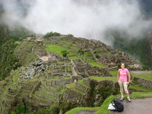Triona at Machu Pichu