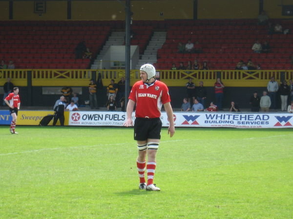 tom playing rugby