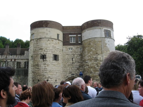 Inside the tower of London