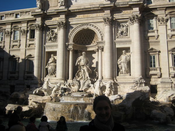 Triona at Trevi Fountain