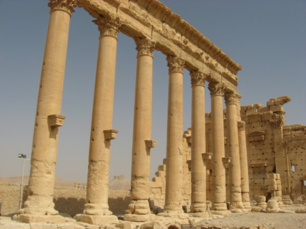 Desert ruins at Palmyra
