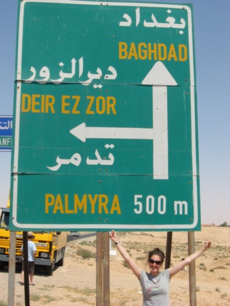 Baghdad straight ahead