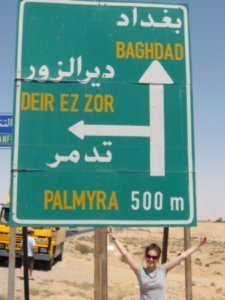 Baghdad straight ahead
