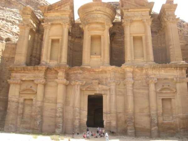 The monastery at Petra