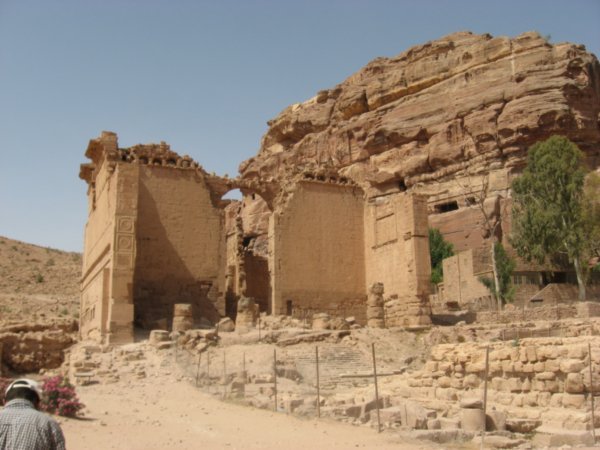 The only Free standing ruins at Petra