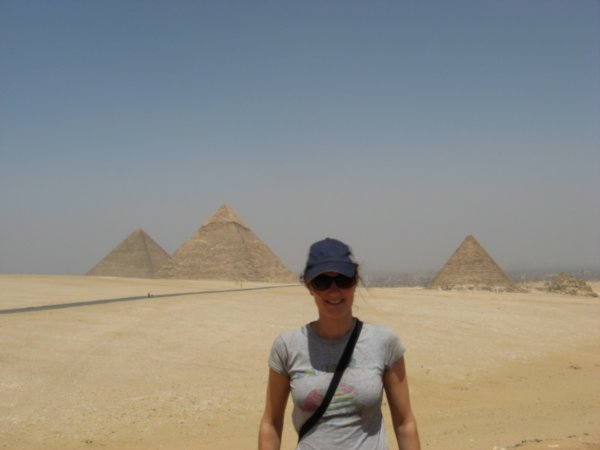 Triona at the Pyramids