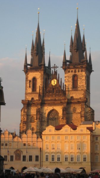 Cathedral over the main square