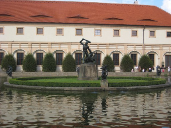 Prague palace gardens