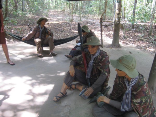 Some Viet Com soldiers