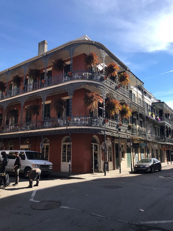 Typical French Quarter Building