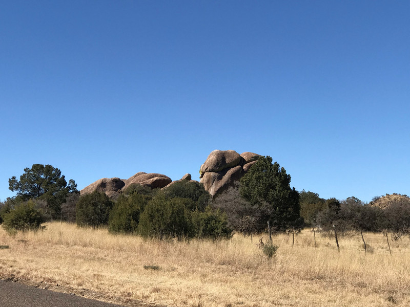 Roadside rocks