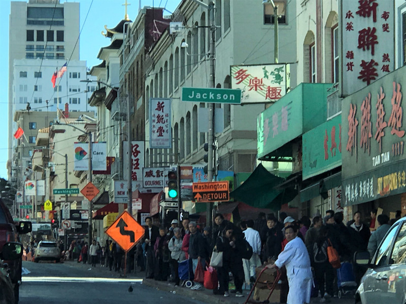 Crazy Chinatown Traffic