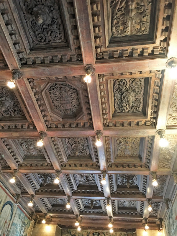 Hand Carved 15th Century Ceiling