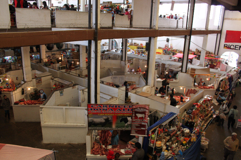Aerial Shot of the Main Market