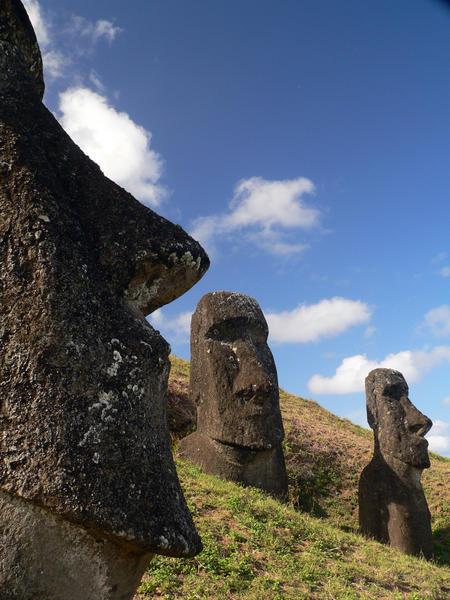 The Quarry of Moai