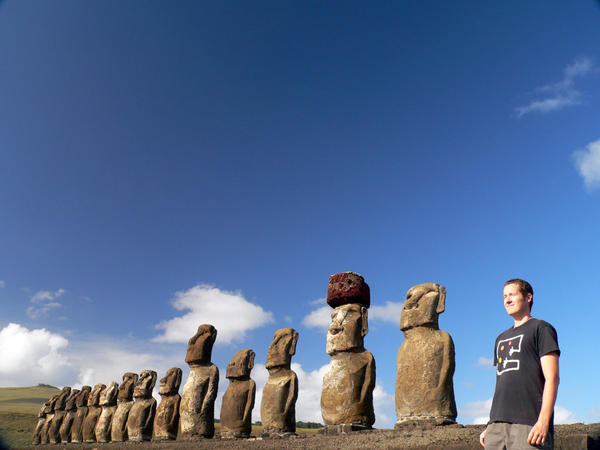 One of these Moai is an Imposter