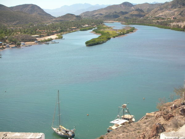 View from lighthouse - Mulege