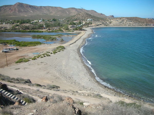 View from lighthouse - Mulege