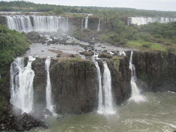 Iguazu Falls - viewed from Brazil