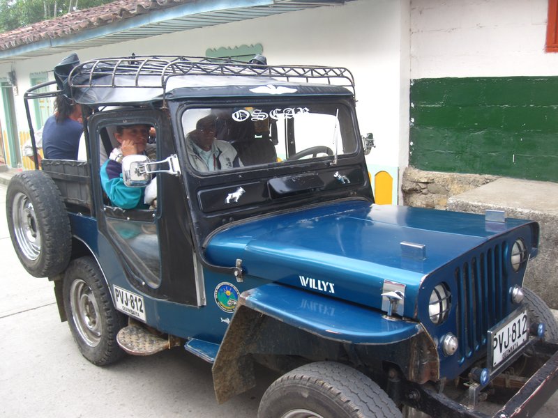Jeep to Cocora Valley