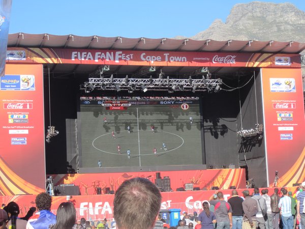 Fan Park in Cape Town