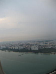 Landing in Singapore