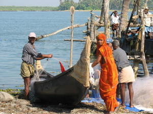 Fisherman in Kochi