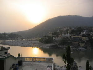 The Ganga River in Rishikesh