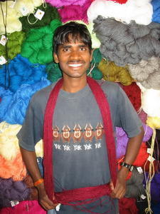Wool Seller in Manali