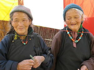 Local Ladies in Leh