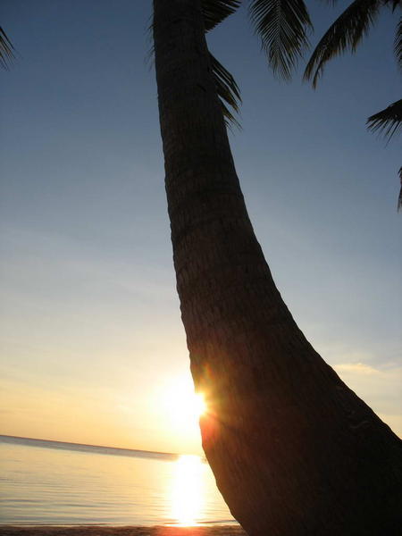 Ko Phangan, Leela Beach in Sunset