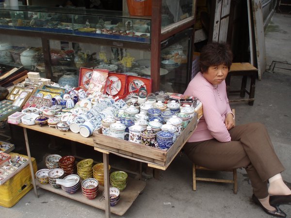 Shanghai's antique market