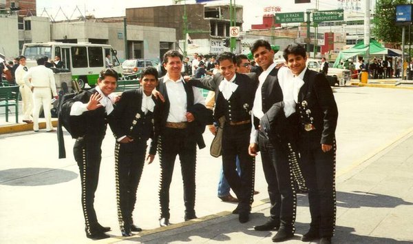 Street troubadours in Mexico City